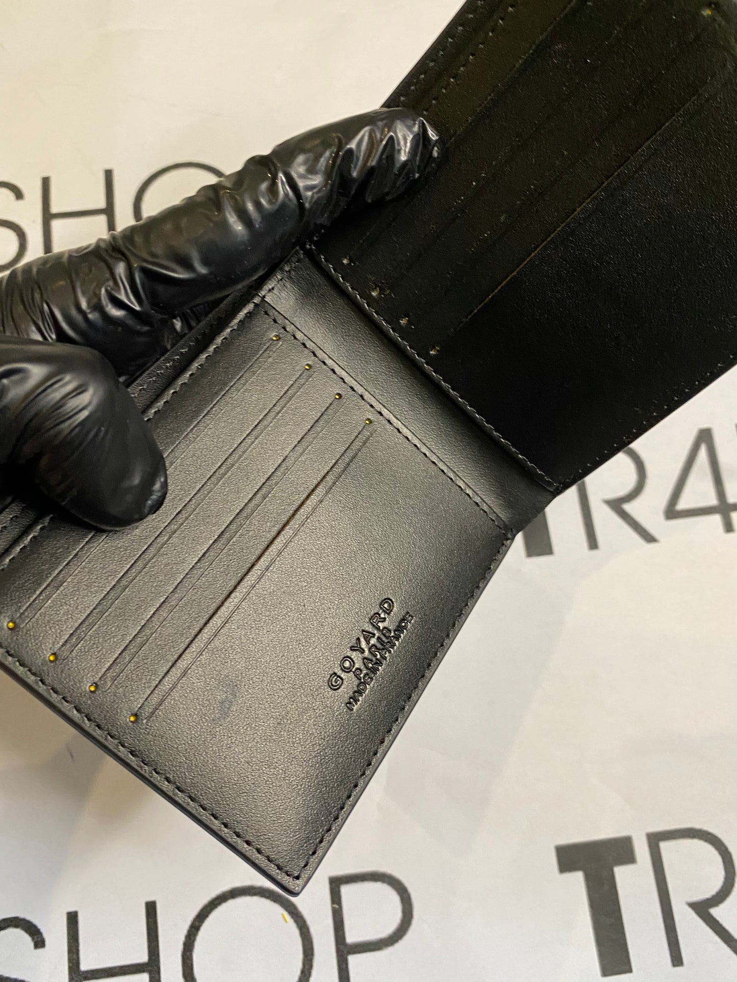 Portafoglio Goyard nero