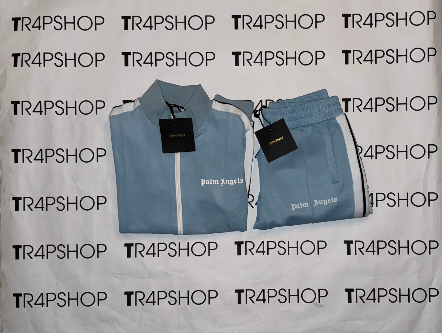 tuta palm angels azzurra