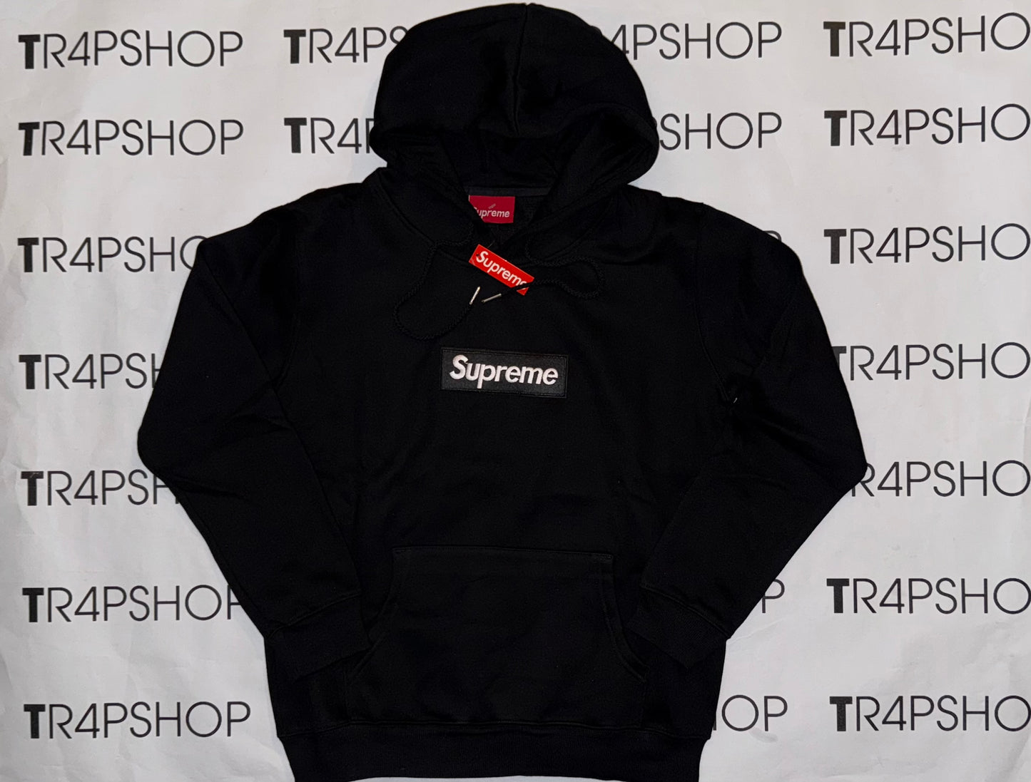 felpa supreme box logo nera