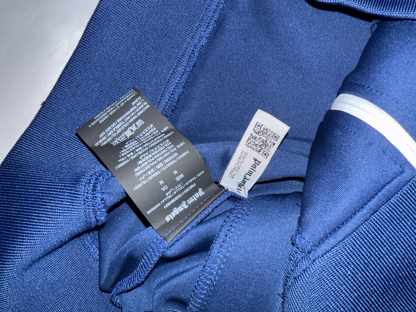 tuta palm angels blu