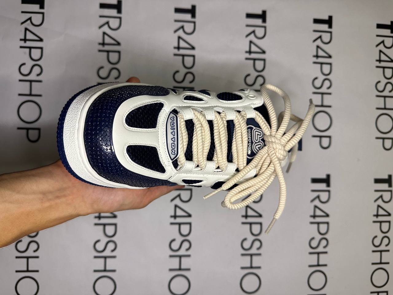 Louis Vuitton skate blu