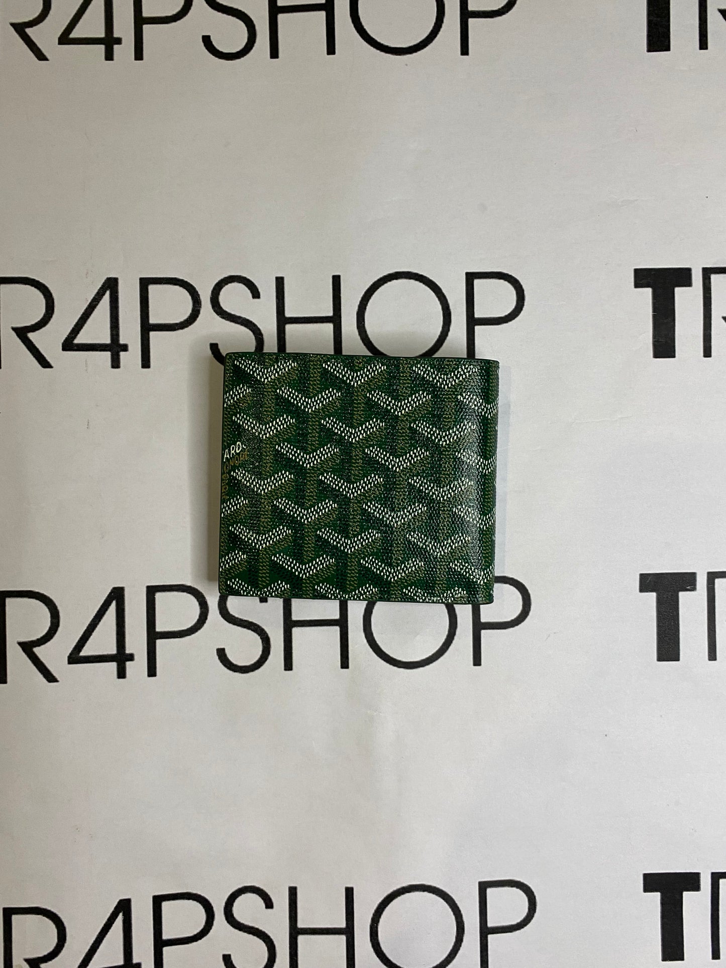 Portafoglio Goyard verde