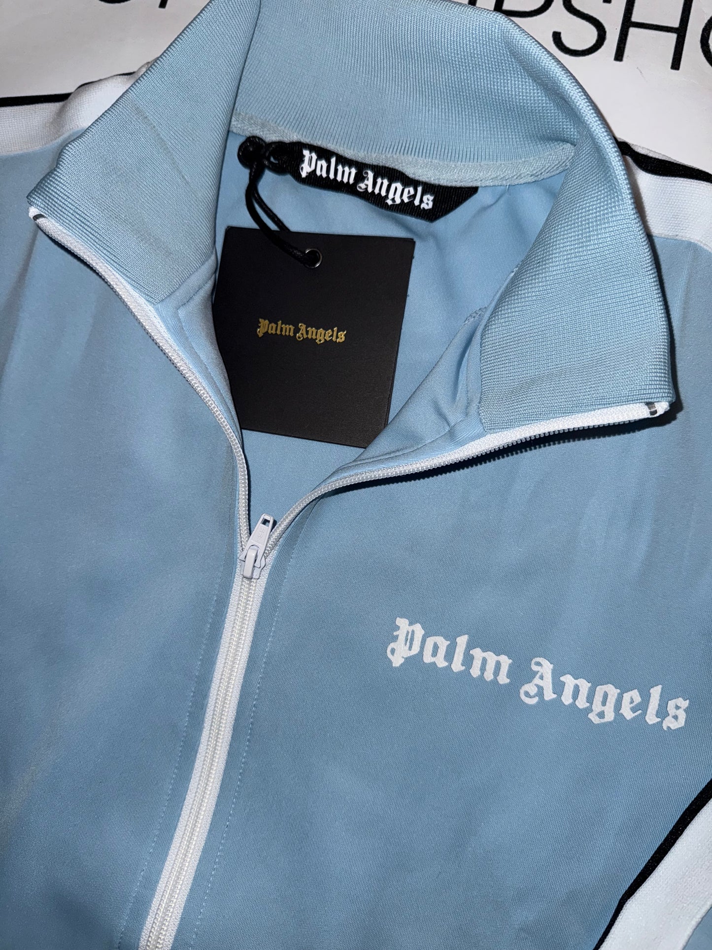 tuta palm angels azzurra