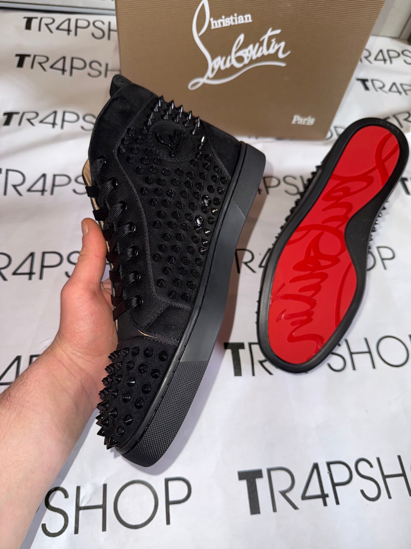 Scarpe loubutin uomo alte