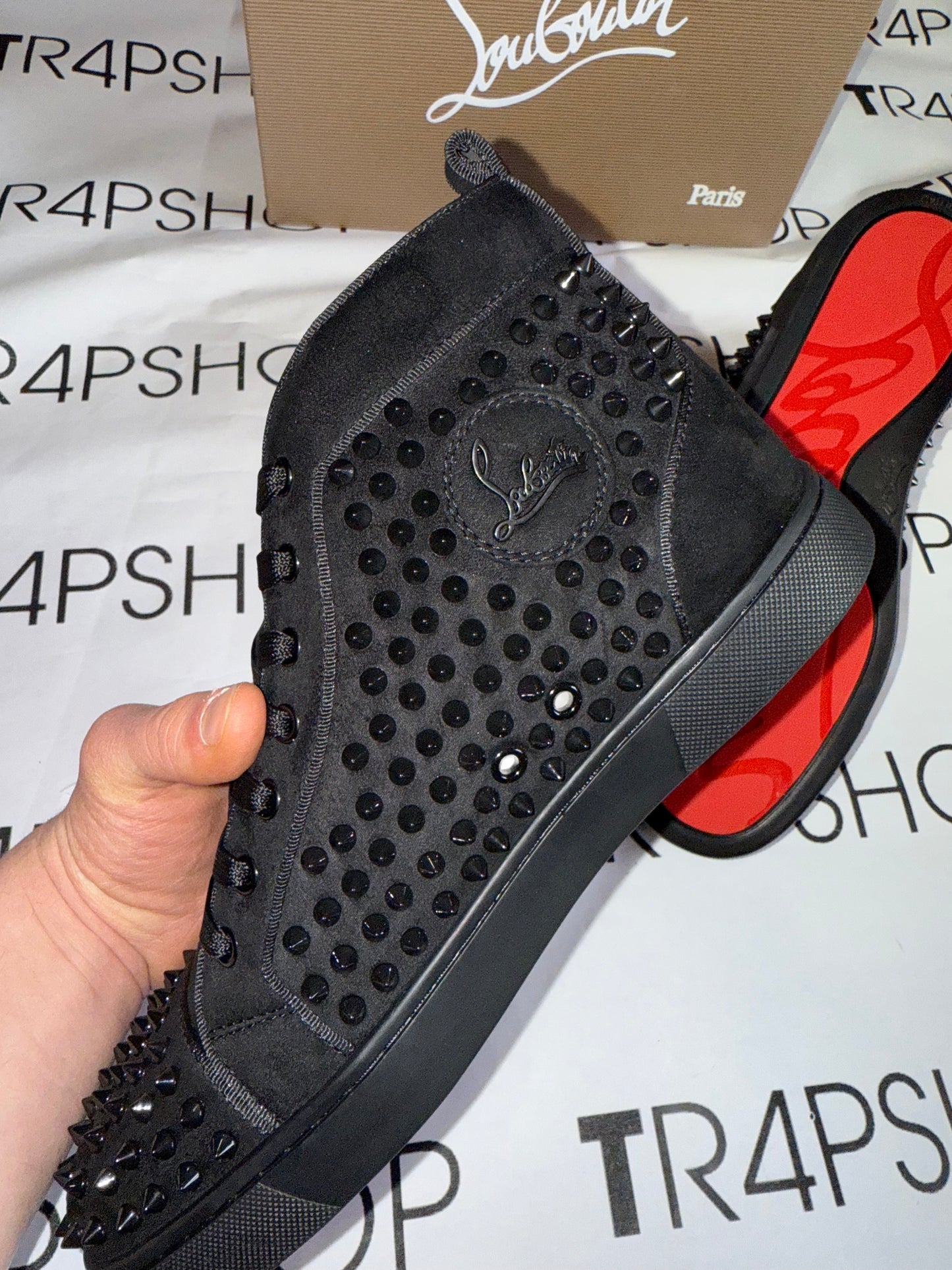 Scarpe loubutin uomo alte