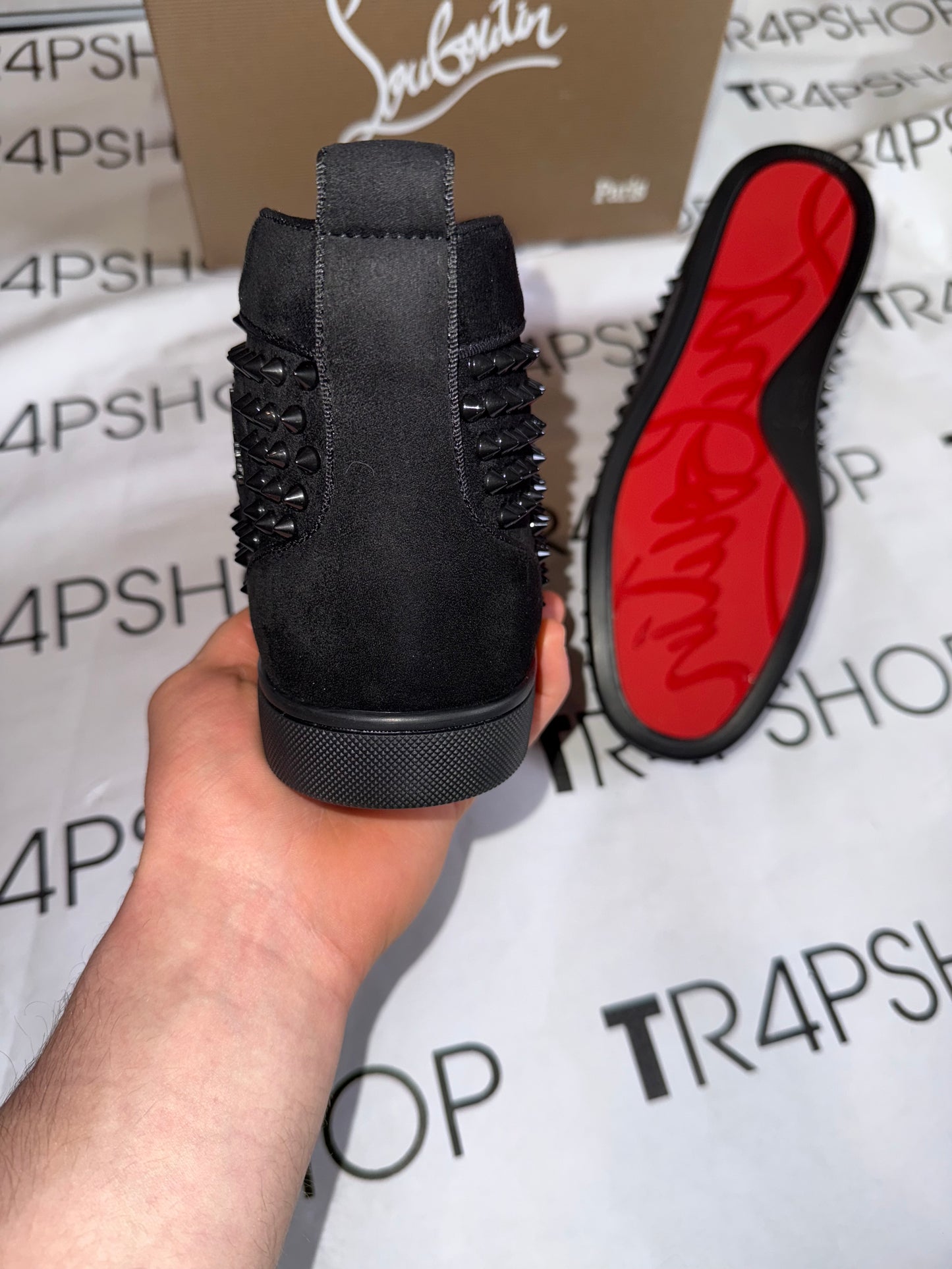 Scarpe loubutin uomo alte