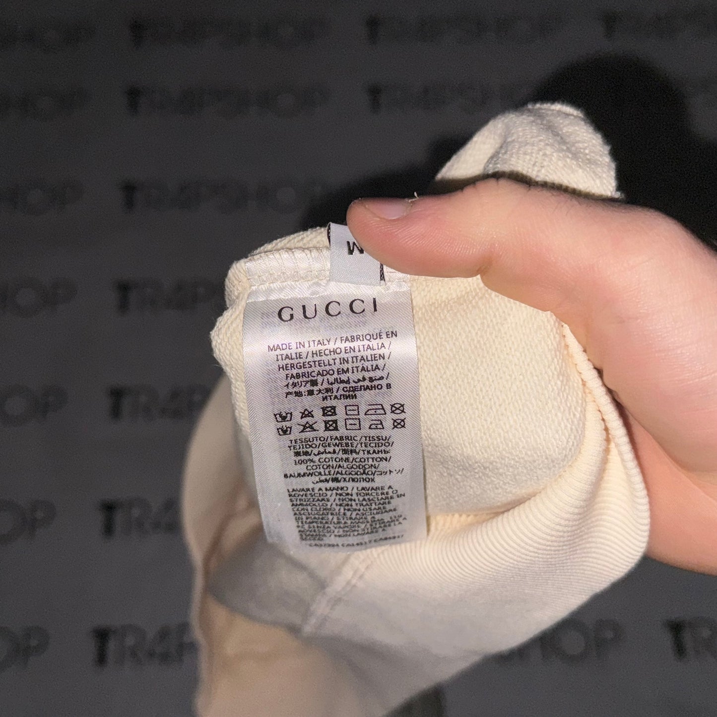felpa LV beige
