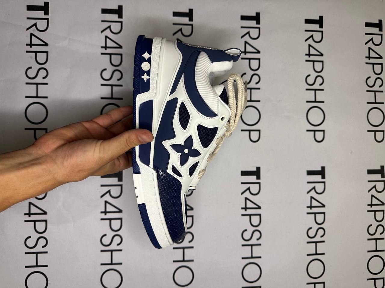 Louis Vuitton skate blu