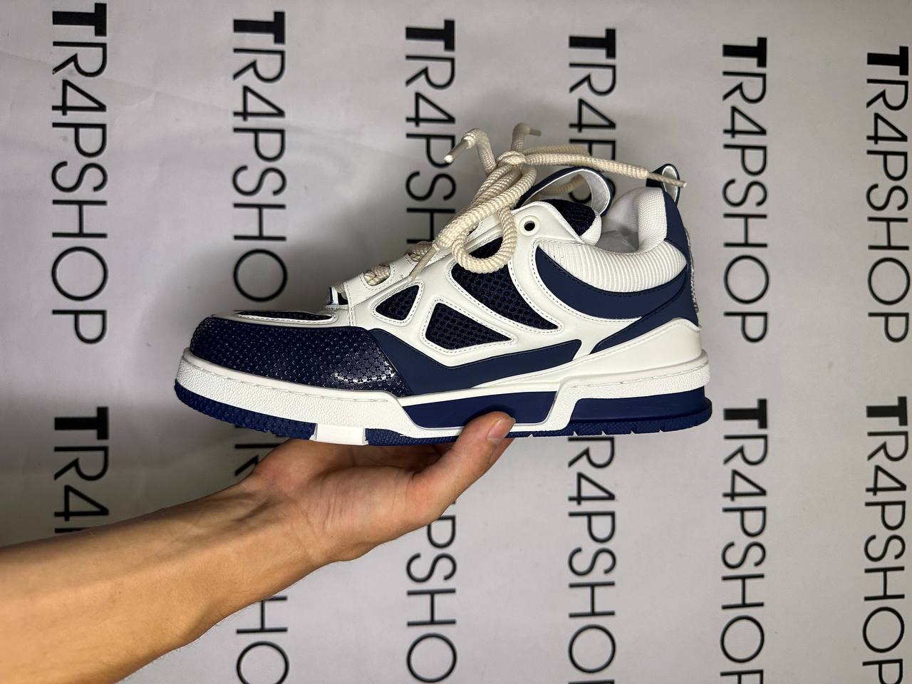 Louis Vuitton skate blu
