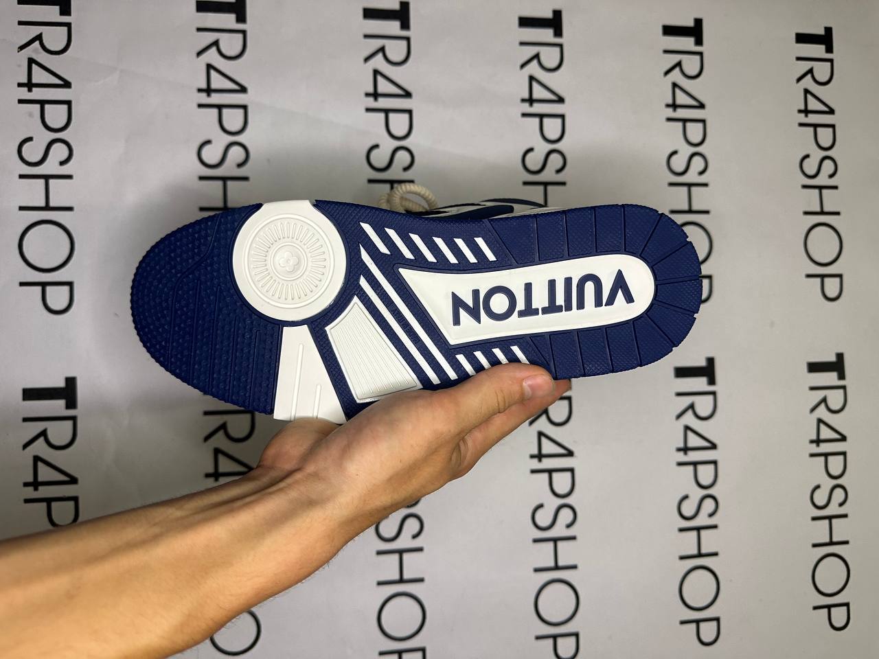 Louis Vuitton skate blu